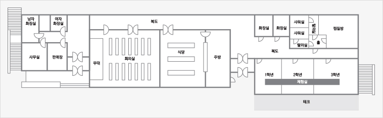 태화산 체험학교 도면